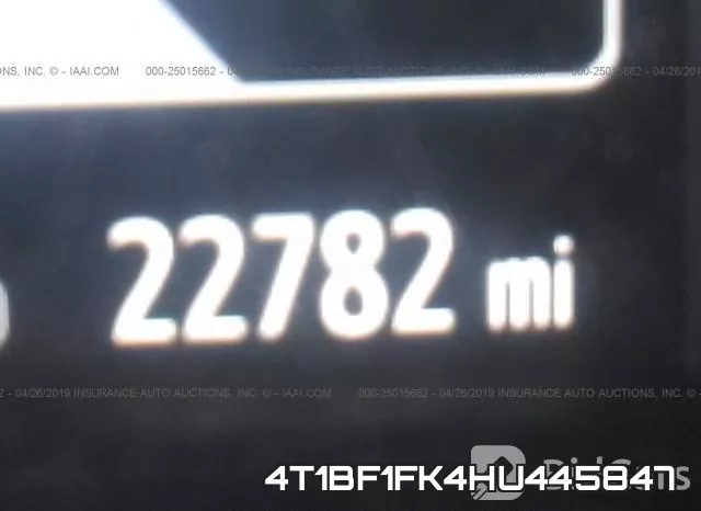 4T1BF1FK4HU445847 фото 8