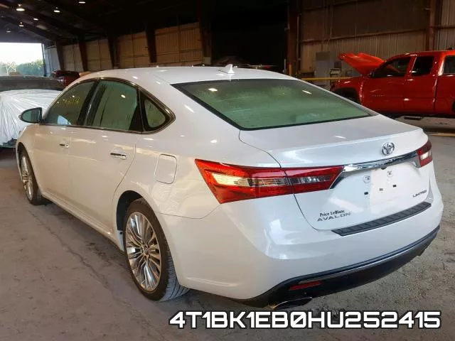 4T1BK1EB0HU252415 фото 4