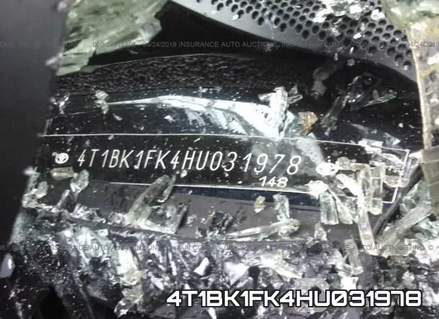 4T1BK1FK4HU031978 фото 10