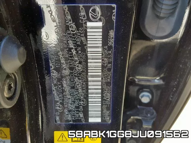58ABK1GG8JU091562 фото 2