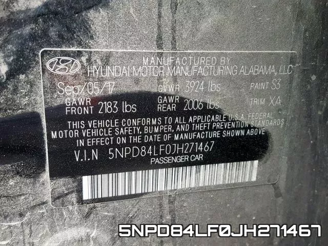 5NPD84LF0JH271467 фото 2