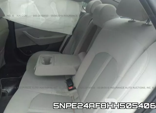 5NPE24AF8HH505406 фото 8