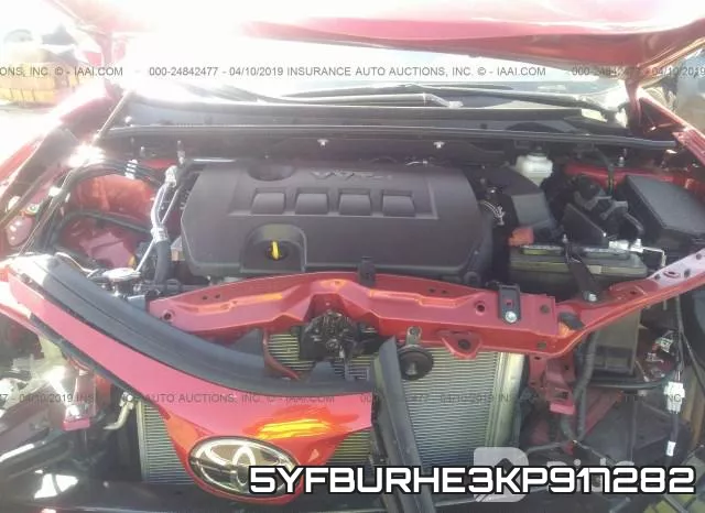 5YFBURHE3KP917282 фото 2