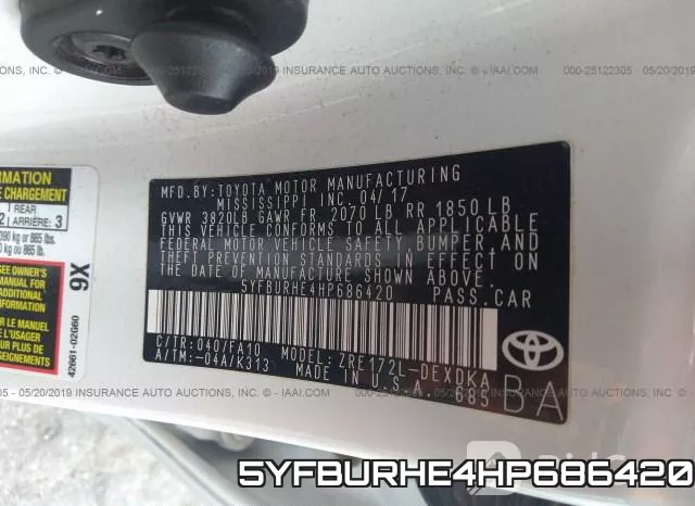 5YFBURHE4HP686420 фото 10