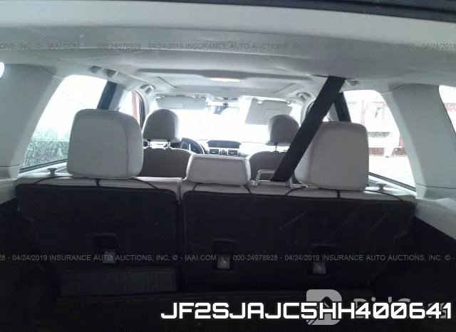 JF2SJAJC5HH400641 фото 9