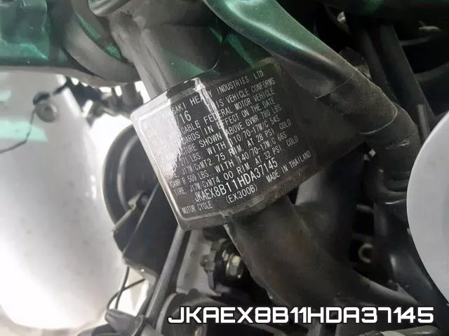 JKAEX8B11HDA37145 фото 2