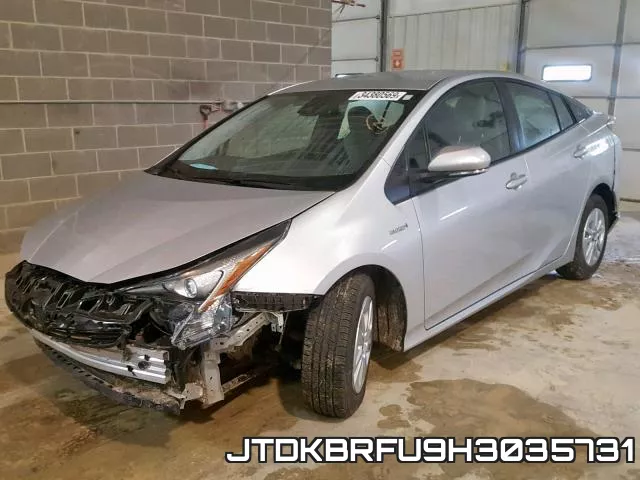 JTDKBRFU9H3035731 фото 3