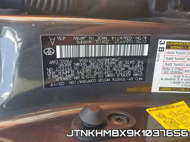 JTNKHMBX9K1037656 фото 2