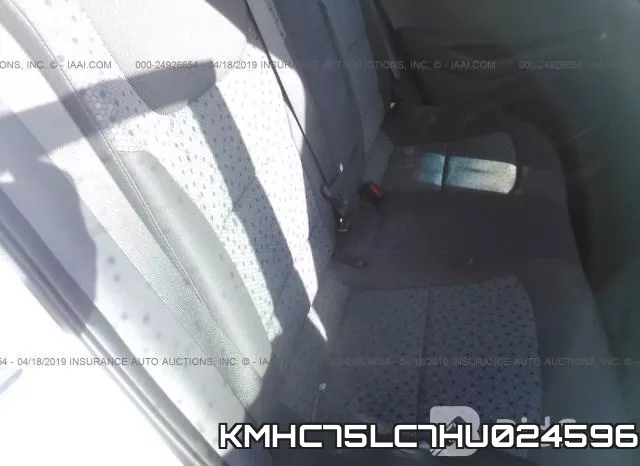 KMHC75LC7HU024596 фото 9