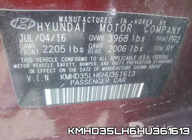 KMHD35LH6HU361613 фото 10