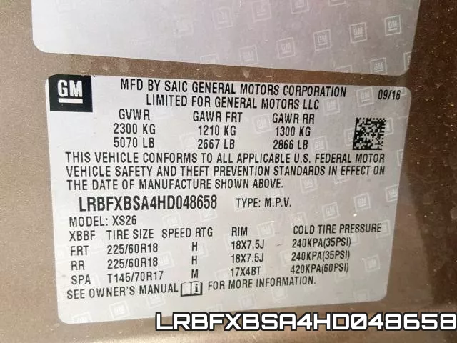LRBFXBSA4HD048658 фото 2