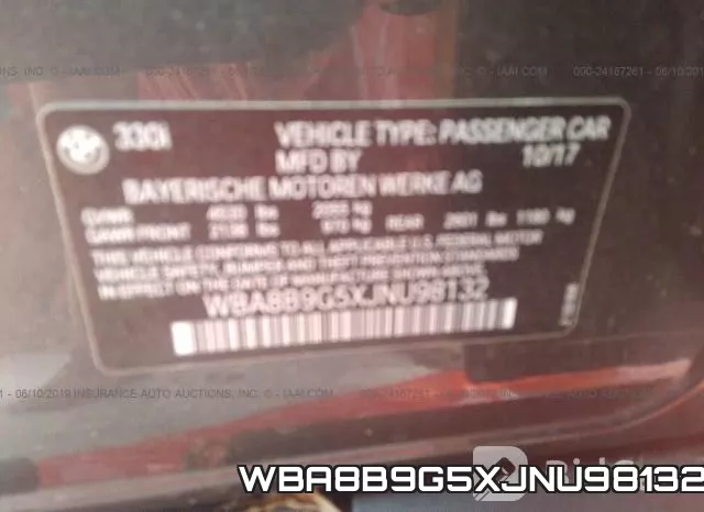 WBA8B9G5XJNU98132 фото 10
