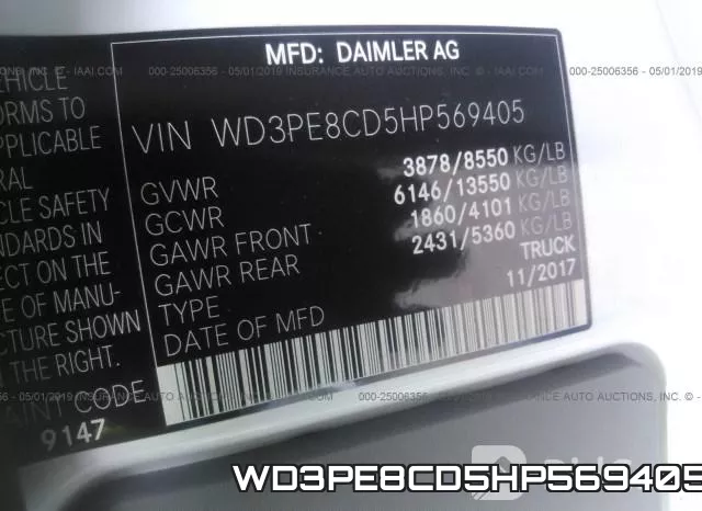 WD3PE8CD5HP569405 фото 10