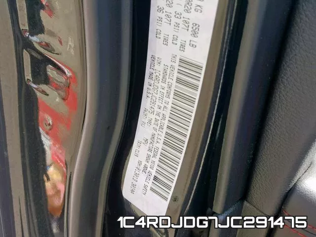 1C4RDJDG7JC291475 фото 2