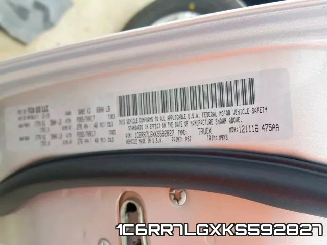 1C6RR7LGXKS592827 фото 2