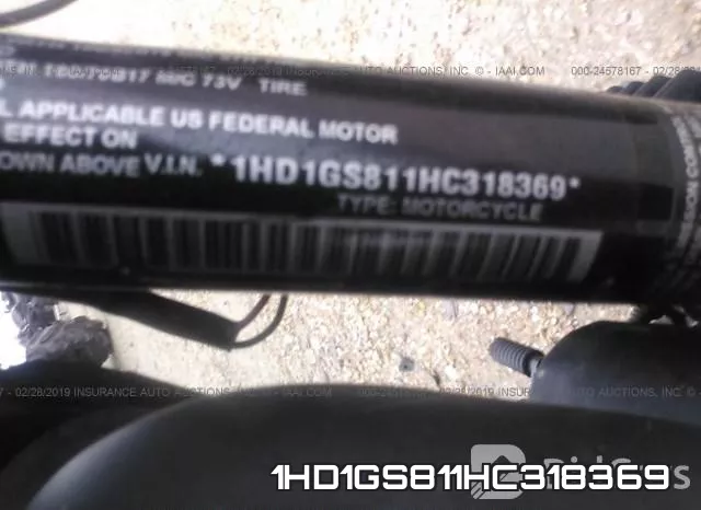 1HD1GS811HC318369 фото 2