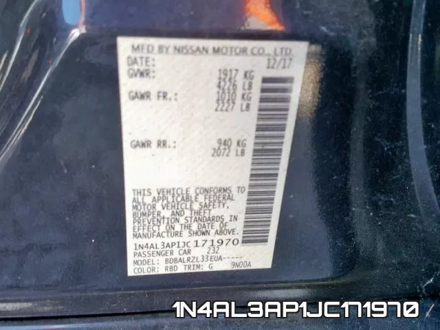 1N4AL3AP1JC171970 фото 2