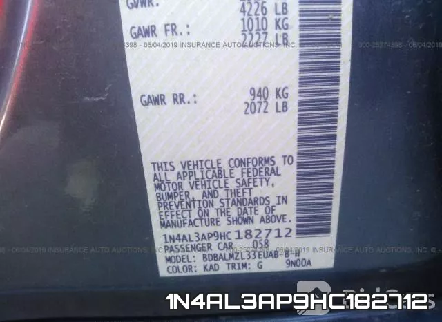 1N4AL3AP9HC182712 фото 10