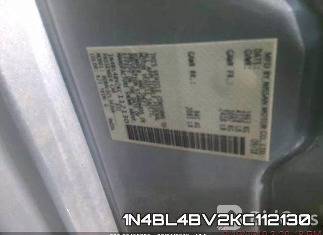 1N4BL4BV2KC112130 фото 10