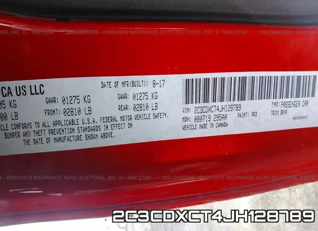 2C3CDXCT4JH128789 фото 10