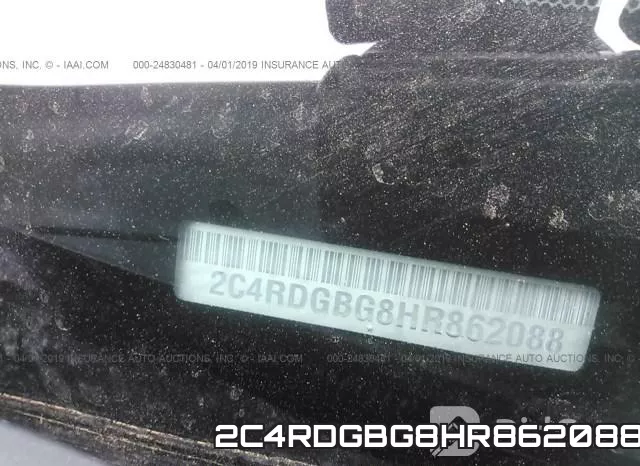 2C4RDGBG8HR862088 фото 10