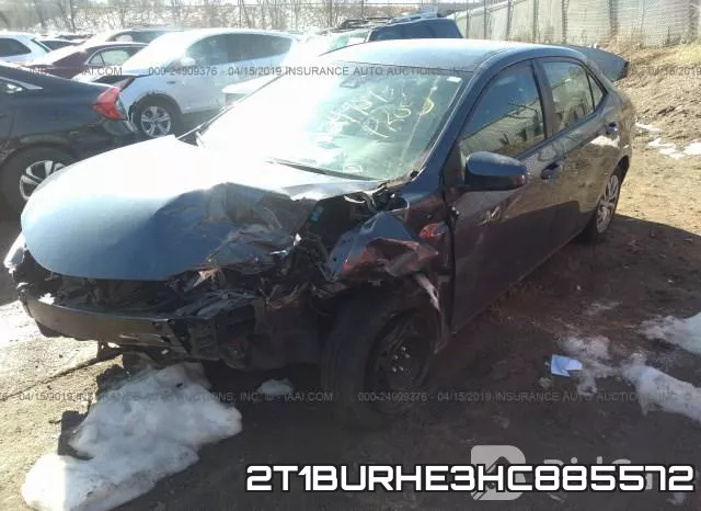 2T1BURHE3HC885572 фото 3