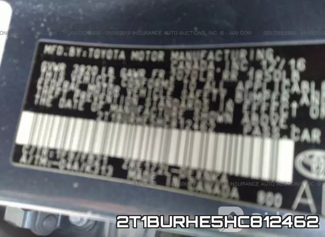 2T1BURHE5HC812462 фото 10