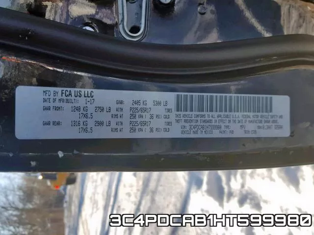 3C4PDCAB1HT599980 фото 2