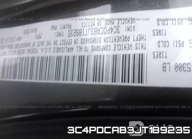 3C4PDCAB3JT189235 фото 10