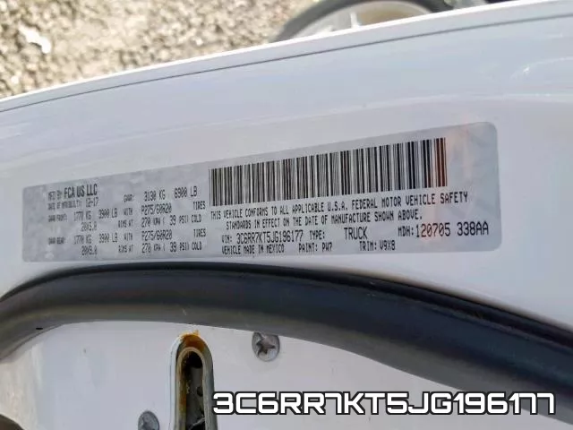 3C6RR7KT5JG196177 фото 2