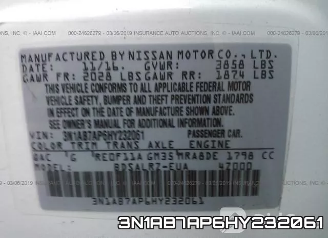 3N1AB7AP6HY232061 фото 10