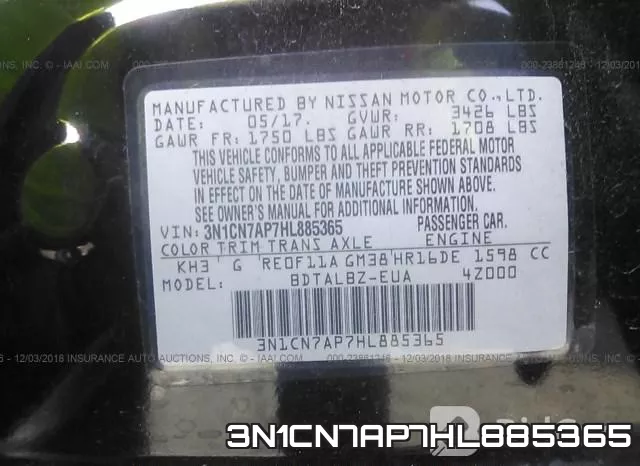 3N1CN7AP7HL885365 фото 10