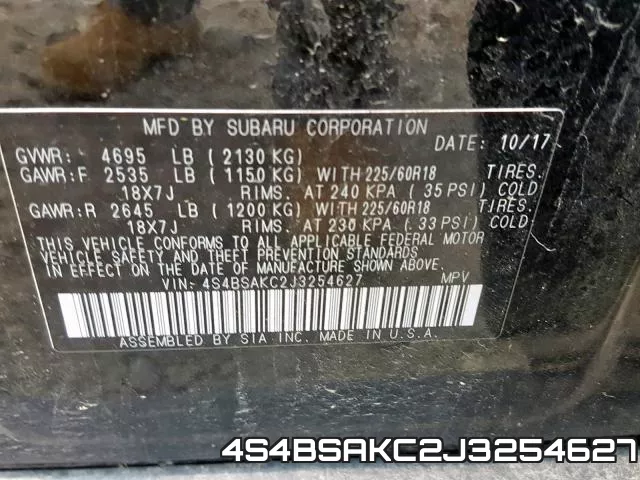 4S4BSAKC2J3254627 фото 2