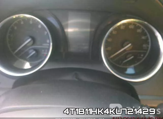 4T1B11HK4KU721429 фото 7
