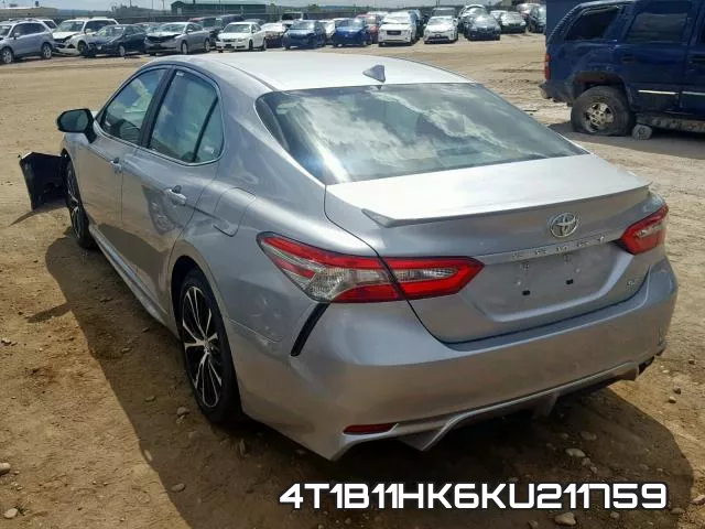 4T1B11HK6KU211759 фото 4