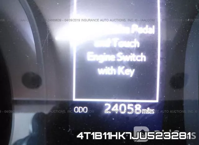 4T1B11HK7JU523281 фото 8