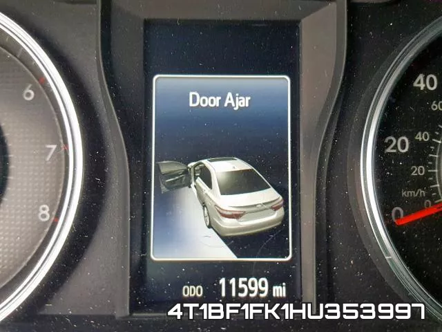 4T1BF1FK1HU353997 фото 9