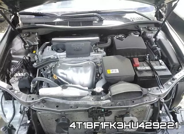 4T1BF1FK3HU429221 фото 2