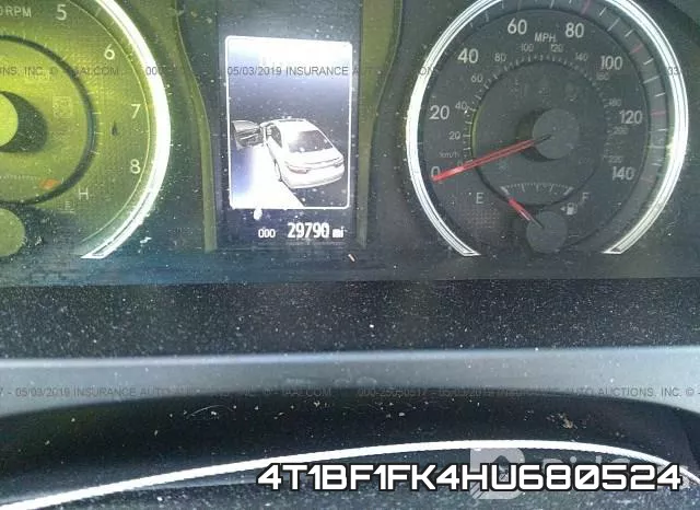 4T1BF1FK4HU680524 фото 8