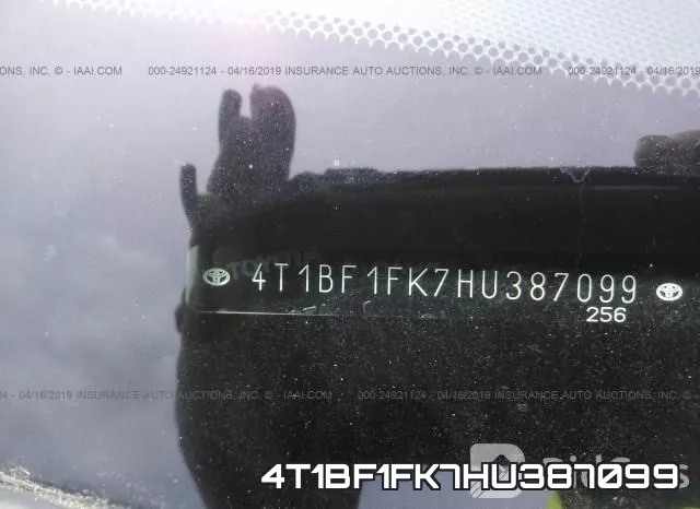 4T1BF1FK7HU387099 фото 10
