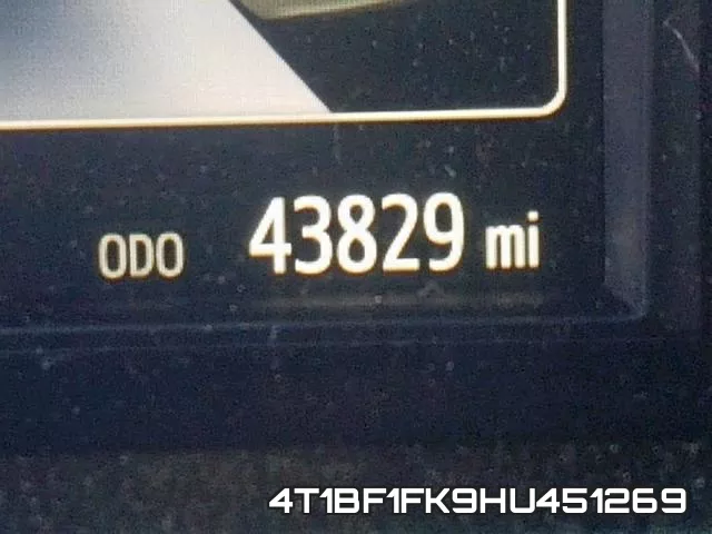 4T1BF1FK9HU451269 фото 9