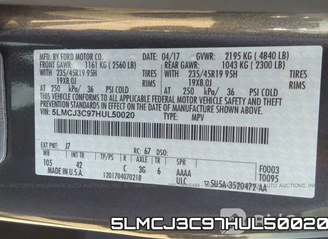 5LMCJ3C97HUL50020 фото 10