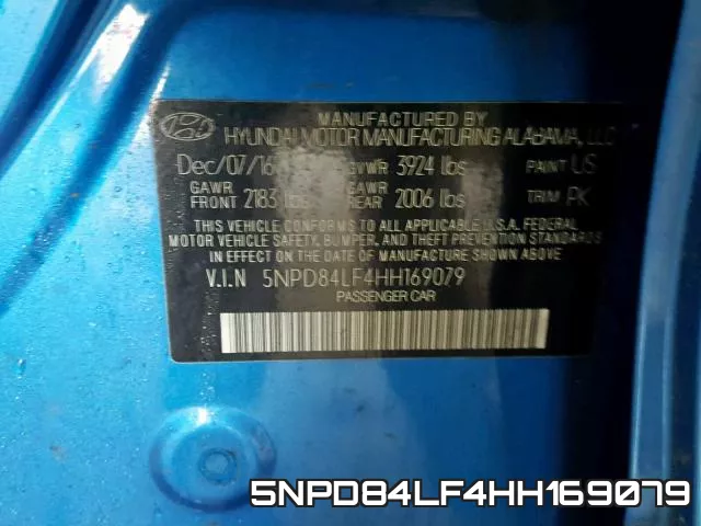 5NPD84LF4HH169079 фото 2