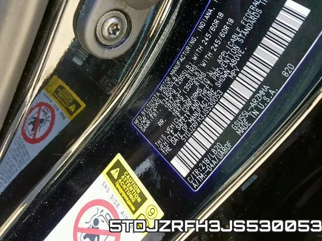 5TDJZRFH3JS530053 фото 2