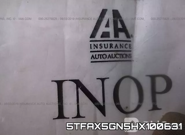 5TFAX5GN5HX100631 фото 8