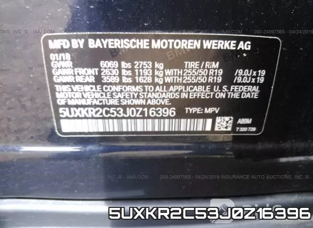 5UXKR2C53J0Z16396 фото 10