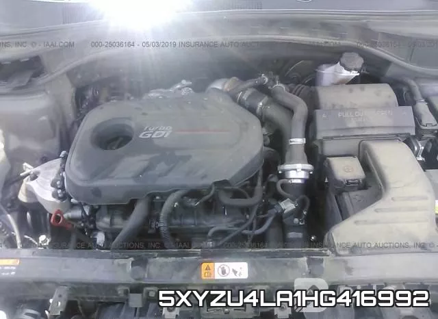 5XYZU4LA1HG416992 фото 2