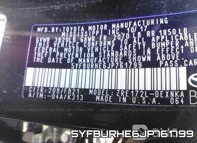 5YFBURHE6JP761799 фото 10