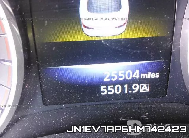 JN1EV7AP6HM742423 фото 8