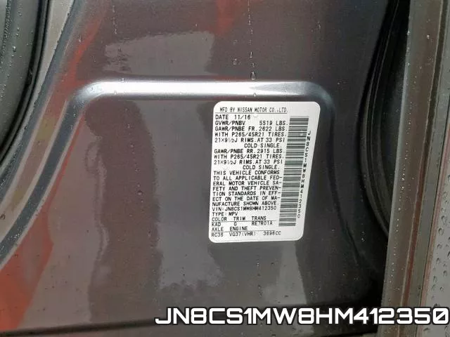 JN8CS1MW8HM412350 фото 2